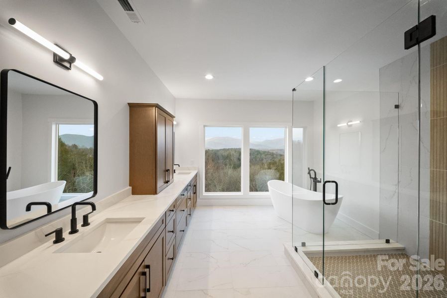 Furnished interior view inside a new home in , Old Fort (Image 33). Furnished interior view inside a new home in , Old Fort (Image 33).