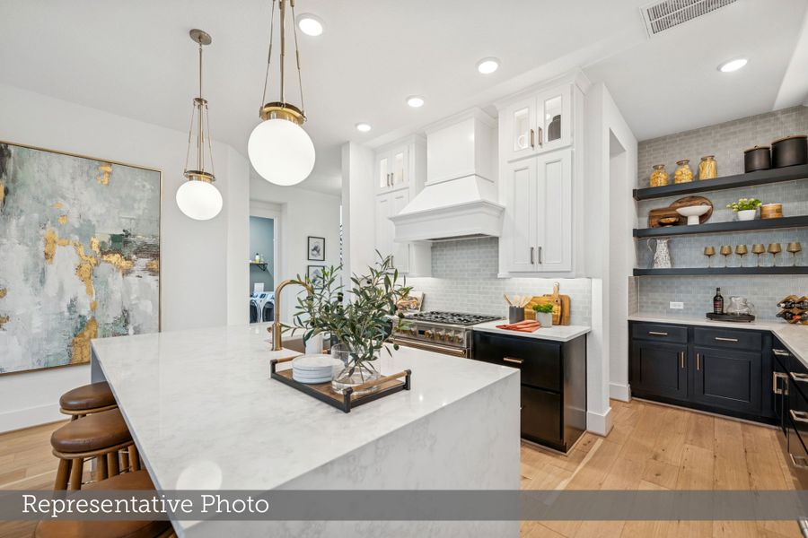 Furnished interior view inside a new home in Easthaven at Bridgeland Central - Horizon Collection, Cypress (Image 6).