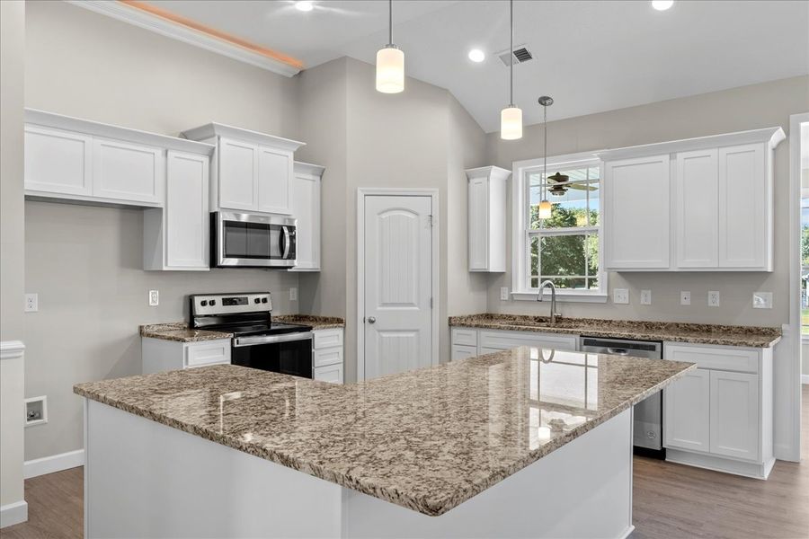 Representative furnished interior of a home built from the Cherokee by Enchanted Homes in Ballentine Ridge, Lyman (Image 8).