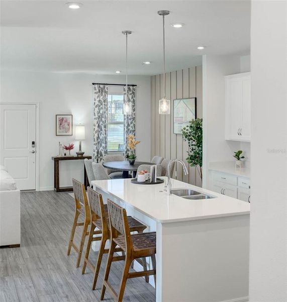 Furnished interior view inside a new home in Brack Ranch, St. Cloud (Image 8).