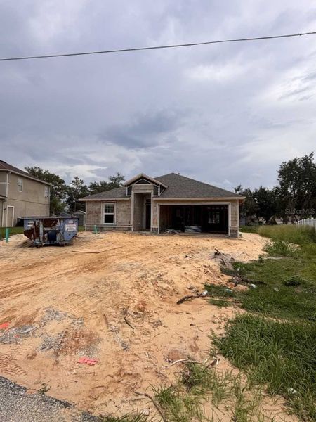 In-progress construction of a new home in Poinciana - Polk County, Poinciana, FL (Image 18).