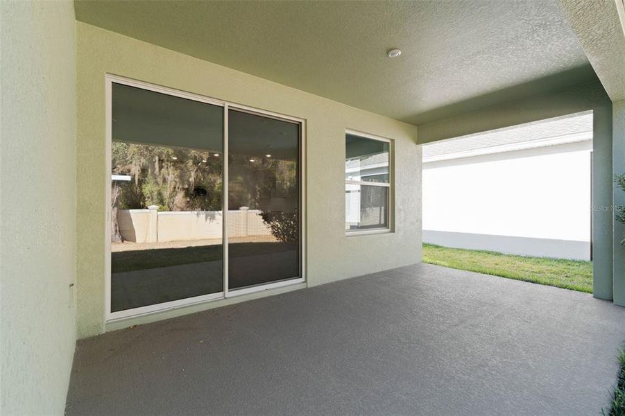 Exterior details and patio area of a home in Cascades at Southern Hills, Brooksville (Image 27).