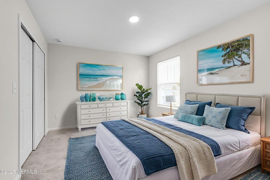 Furnished interior view inside a new home in , Jacksonville (Image 9).