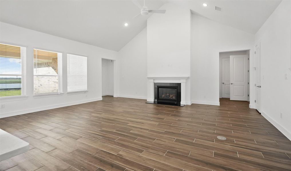 Open great room (*Photo not of actual home and used for illustration purposes only.) Open great room (*Photo not of actual home and used for illustration purposes only.)