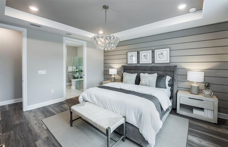 Furnished interior view inside a new home in BeachWalk by Manasota Key, Englewood (Image 35).