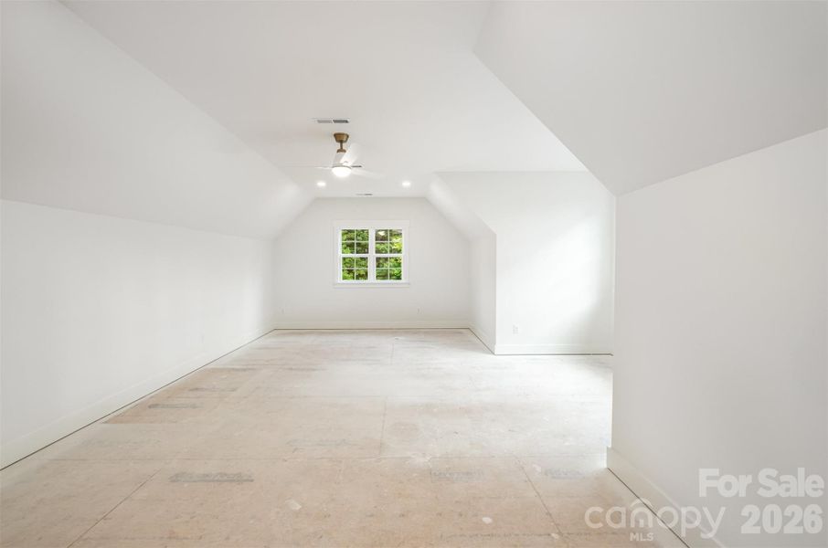 HUGE rec/bonus room above garage HUGE rec/bonus room above garage