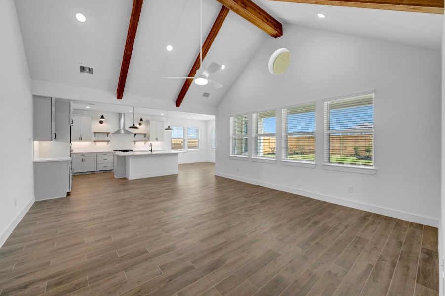 Open great room (*Photo not of actual home and used for illustration purposes only.) Open great room (*Photo not of actual home and used for illustration purposes only.)