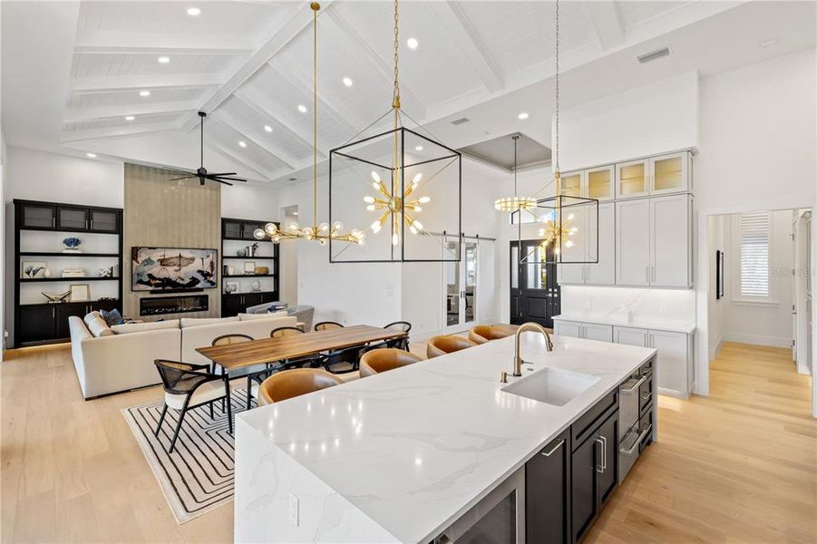 Furnished interior view inside a new home in , Sarasota (Image 17).