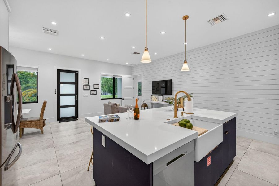 Furnished interior view inside a new home in , Oakland Park (Image 7). Furnished interior view inside a new home in , Oakland Park (Image 7).