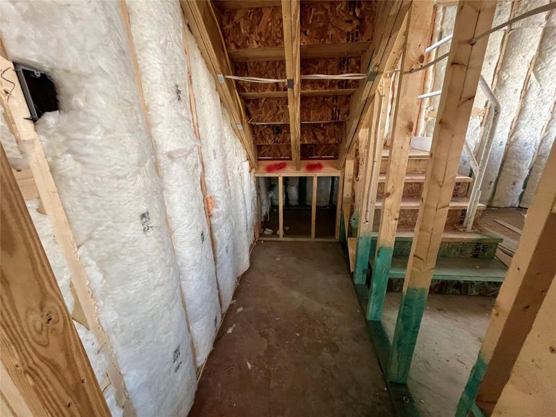 In-progress construction of a new home in The Cottages at Lariat, Liberty Hill, TX (Image 7).