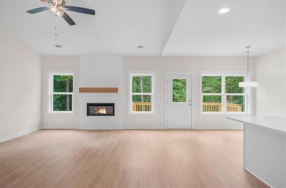Spacious, unfurnished interior of a new home in , Dahlonega (Image 19). Spacious, unfurnished interior of a new home in , Dahlonega (Image 19).