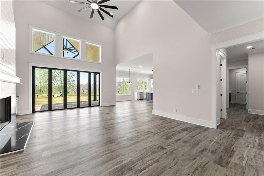 Spacious, unfurnished interior of a new home in , Dawsonville (Image 24).