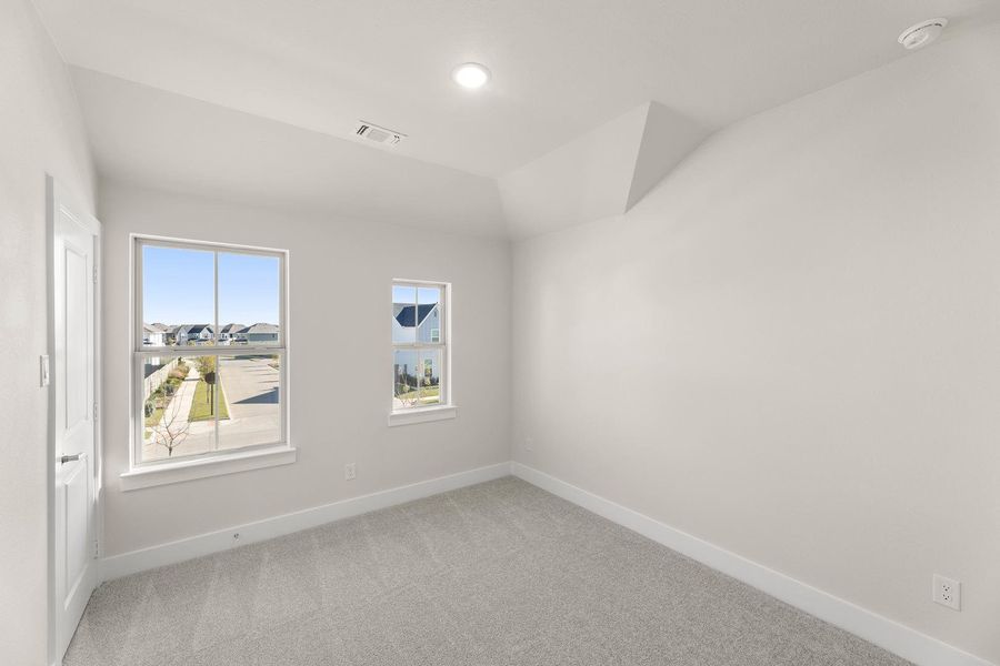 Spacious, unfurnished interior of a new home in Terrace Collection at Harvest, Argyle (Image 25). Spacious, unfurnished interior of a new home in Terrace Collection at Harvest, Argyle (Image 25).