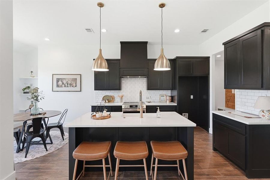 Furnished interior view inside a new home in , Tolar (Image 17).