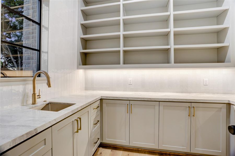 Close-up of interior finishes inside a home in , Houston (Image 19).