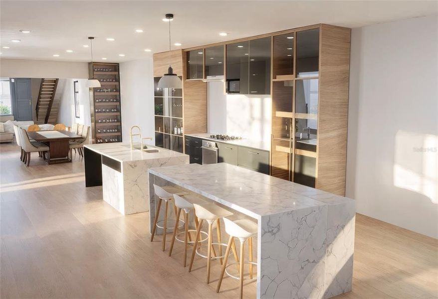 Furnished interior view inside a new home in , Tampa (Image 5).