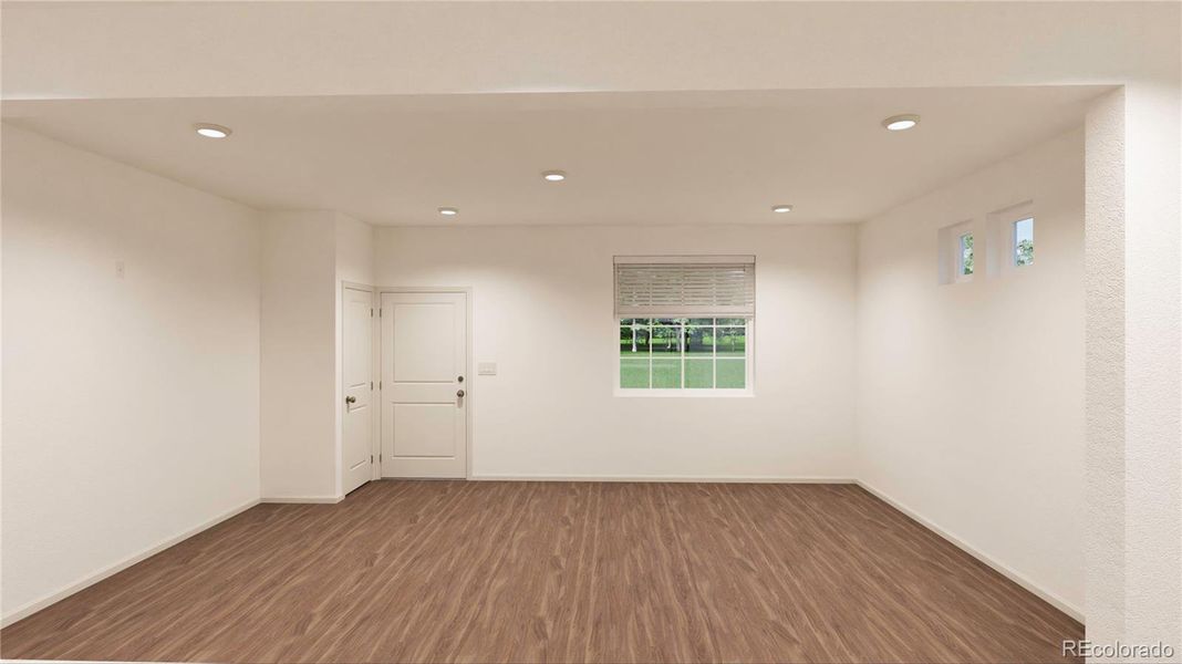 Spacious, unfurnished interior of a new home in Reunion, Commerce City (Image 18). Spacious, unfurnished interior of a new home in Reunion, Commerce City (Image 18).