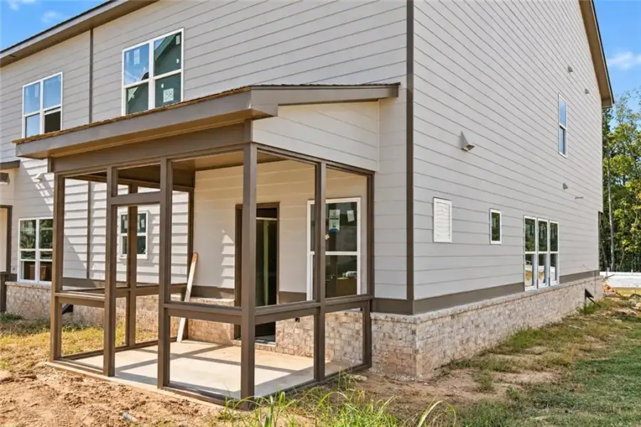 Exterior details and patio area of a home in , Norcross (Image 3).