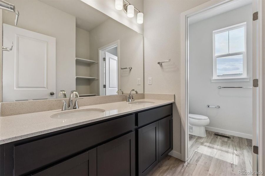 Furnished interior view inside a new home in Floret Collection at Parkdale Commons, Lafayette (Image 11).