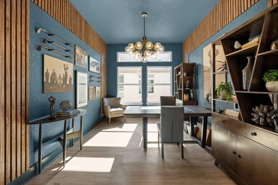 Furnished interior view inside a new home in Esperanza, Boerne (Image 15).