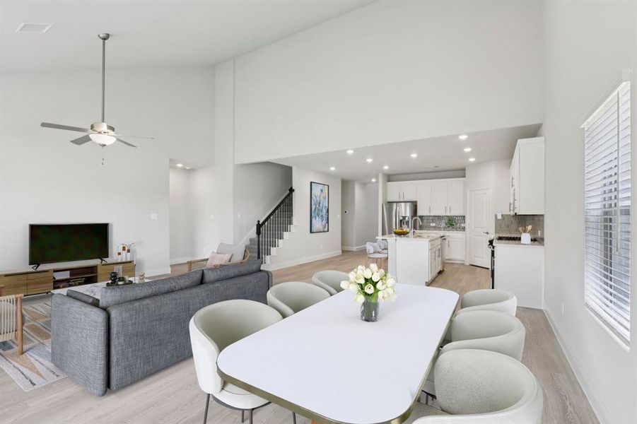 Photo is not of the actual home, but is an inspirational photo of builder’s model home and may depict options, furnishings, and/or decorator features that are not included.