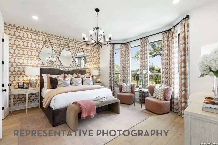 Furnished interior view inside a new home in Mont Blanc, Schertz (Image 5). Furnished interior view inside a new home in Mont Blanc, Schertz (Image 5).