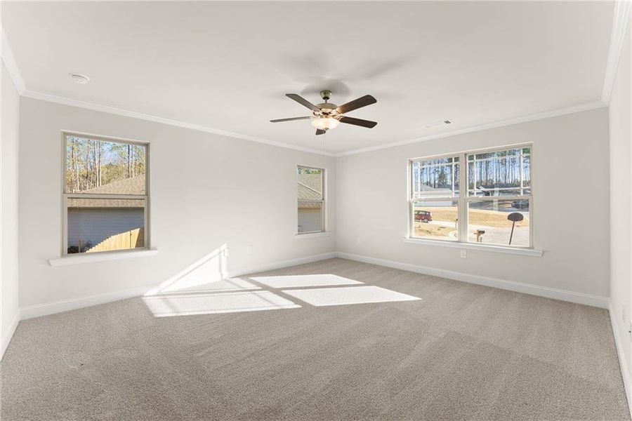 Spacious, unfurnished interior of a new home in Magnolia Villas, Cornelia (Image 45).