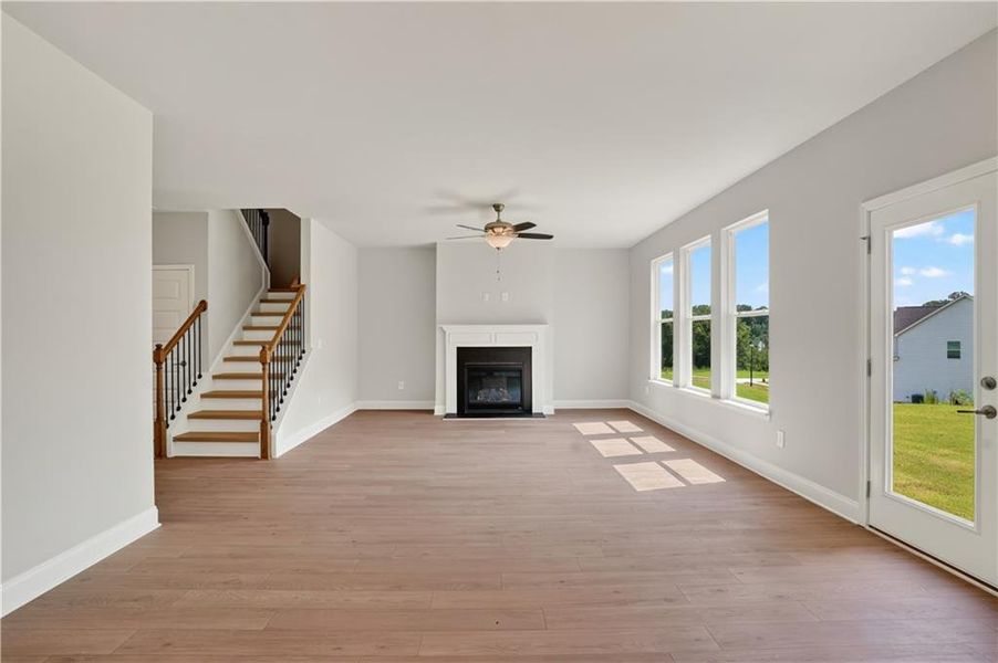 Spacious, unfurnished interior of a new home in Austin Ridge, Commerce (Image 24). Spacious, unfurnished interior of a new home in Austin Ridge, Commerce (Image 24).
