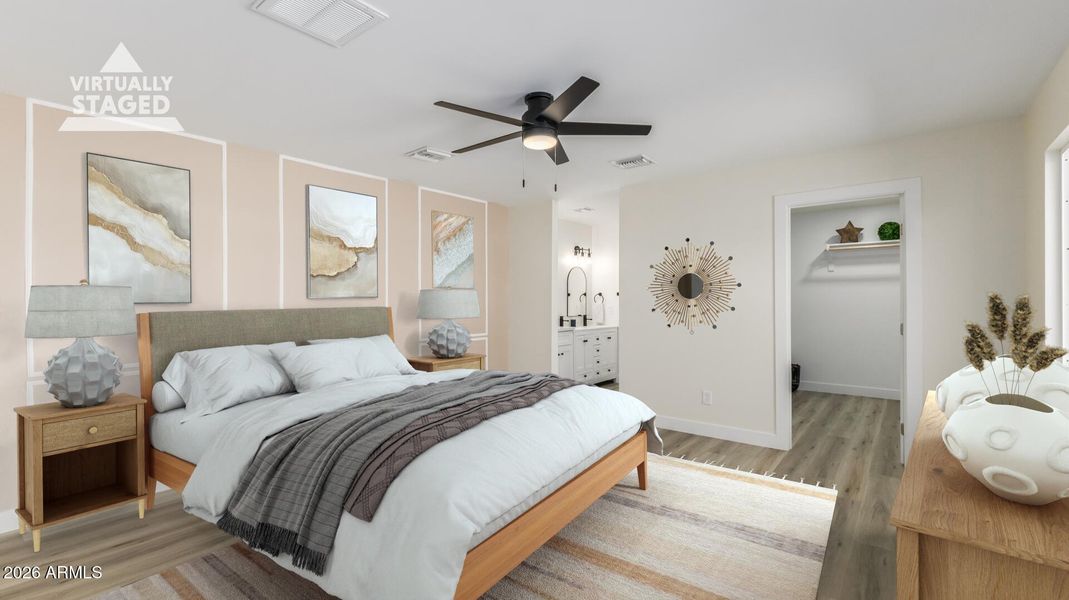 MASTER SUITE STAYLING