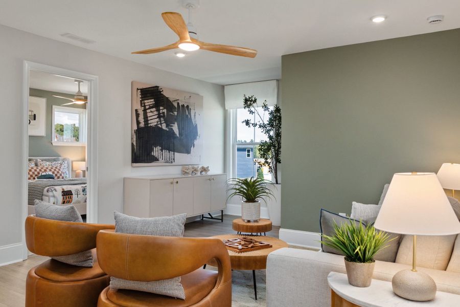 Representative furnished interior of a home built from the Continental by Pulte Homes in Mailman Post, Knightdale (Image 12).
