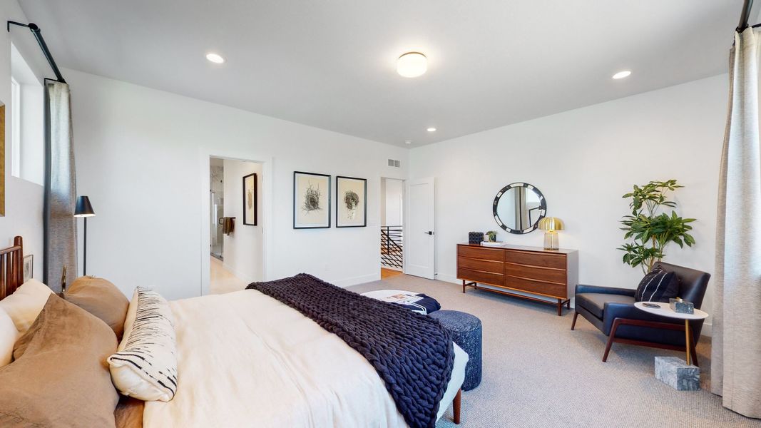 Furnished interior view inside a new home in Arras Park, Thornton (Image 47).