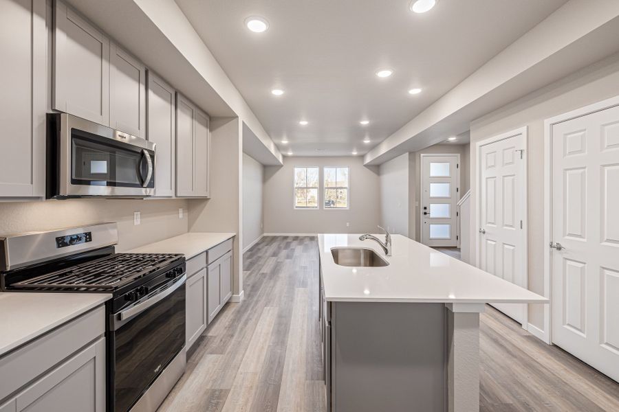 Furnished interior view inside a new home in Arras Park, Thornton (Image 10).