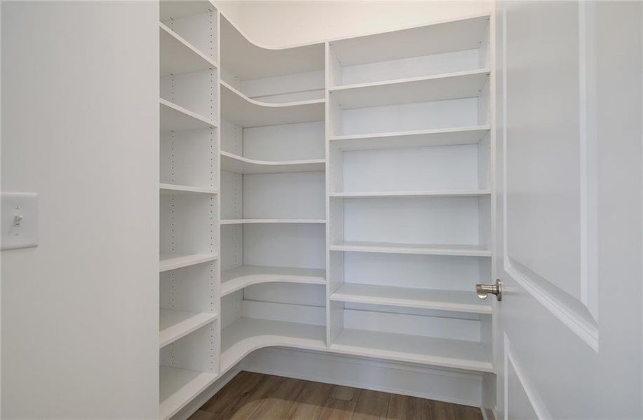 Furnished interior view inside a new home in Courtyards at Traditions, Cumming (Image 36).