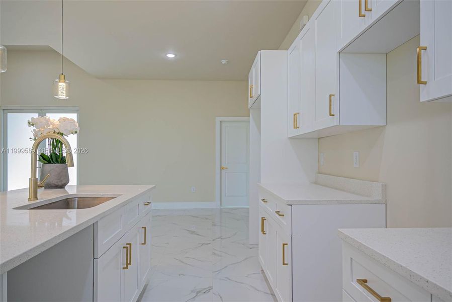 Furnished interior view inside a new home in , Lehigh Acres (Image 8).