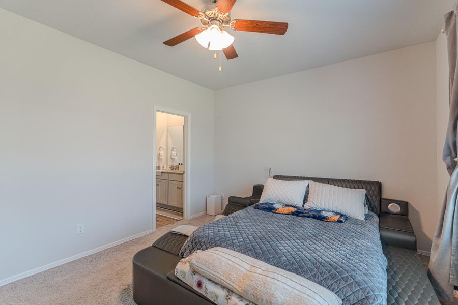 Furnished interior view inside a new home in Lonestar Collection at Aurora, Katy (Image 15). Furnished interior view inside a new home in Lonestar Collection at Aurora, Katy (Image 15).