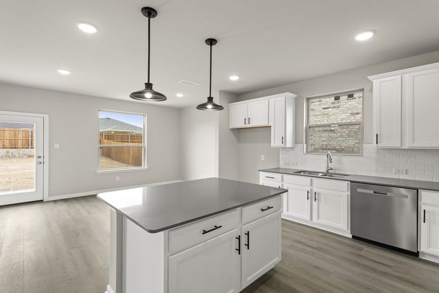 Representative furnished interior of a home built from the Montgomery Colony At Pinehurst by Brohn Homes in Colony at Pinehurst, Pinehurst (Image 6).