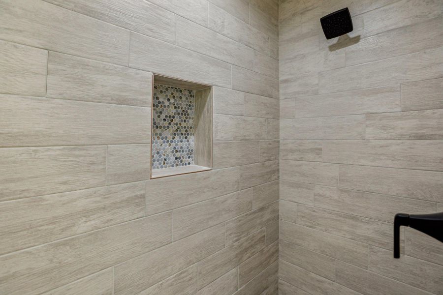 Huge Primary tiled shower