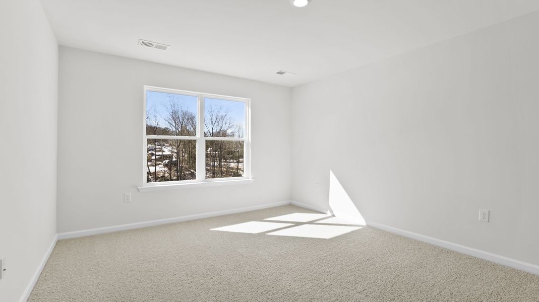 Spacious, unfurnished interior of a new home in Cloverdale Hills, Piedmont (Image 25).