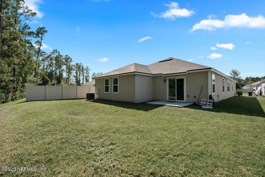 Exterior details and patio area of a home in Willow Springs, Green Cove Springs (Image 1). Exterior details and patio area of a home in Willow Springs, Green Cove Springs (Image 1).