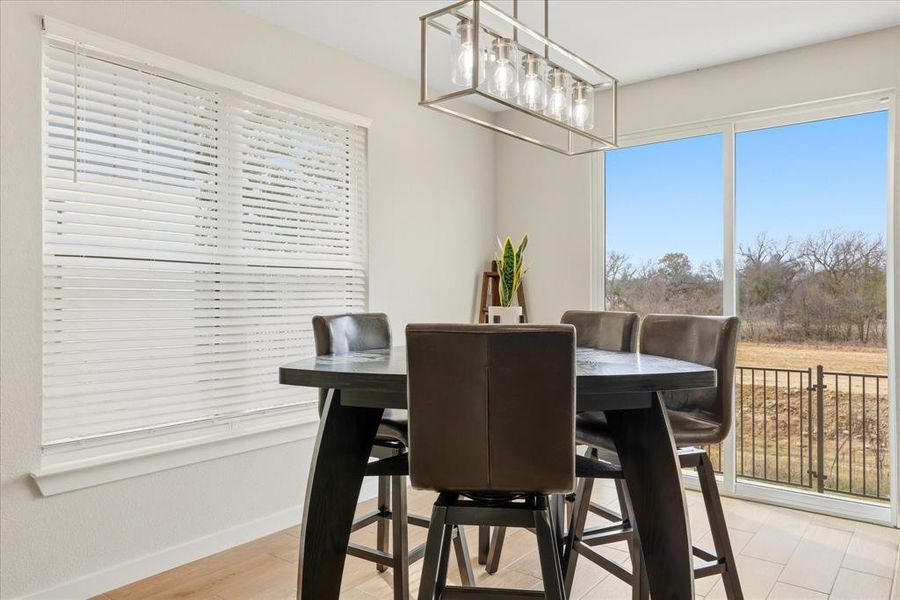 Furnished interior view inside a new home in , Stephenville (Image 28).