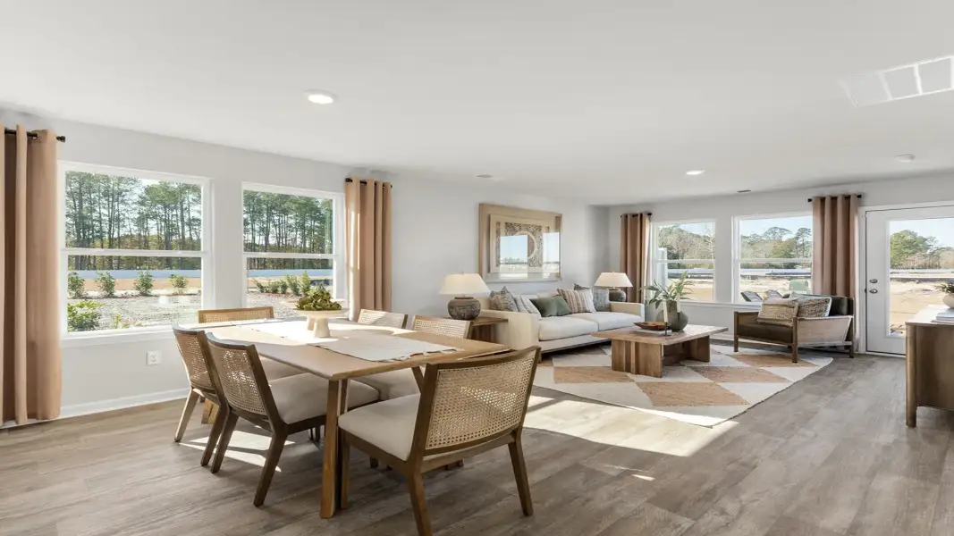 Furnished interior view inside a new home in McKenzie Gardens, Brunswick (Image 7).