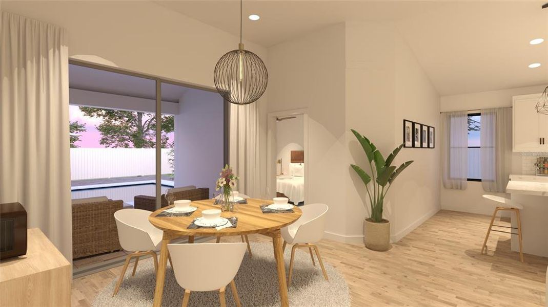 Furnished interior view inside a new home in , Palm Bay (Image 11).