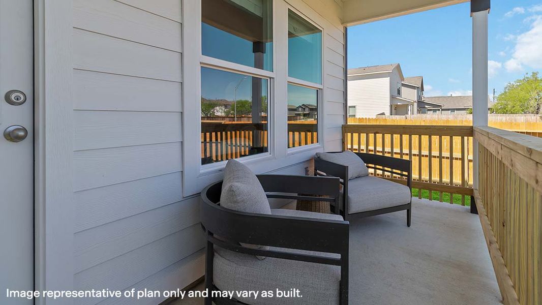 Exterior details and patio area of a home in Winding Creek, New Braunfels (Image 2). Exterior details and patio area of a home in Winding Creek, New Braunfels (Image 2).
