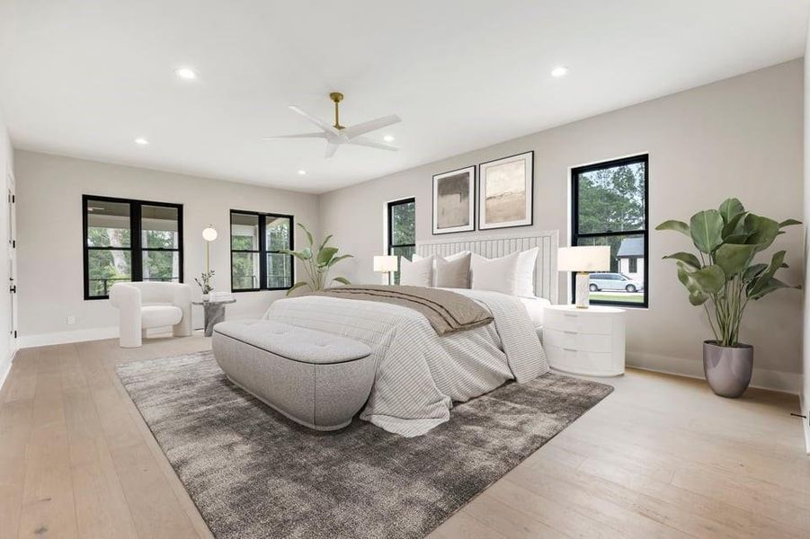 Furnished interior view inside a new home in , Milton (Image 6). Furnished interior view inside a new home in , Milton (Image 6).