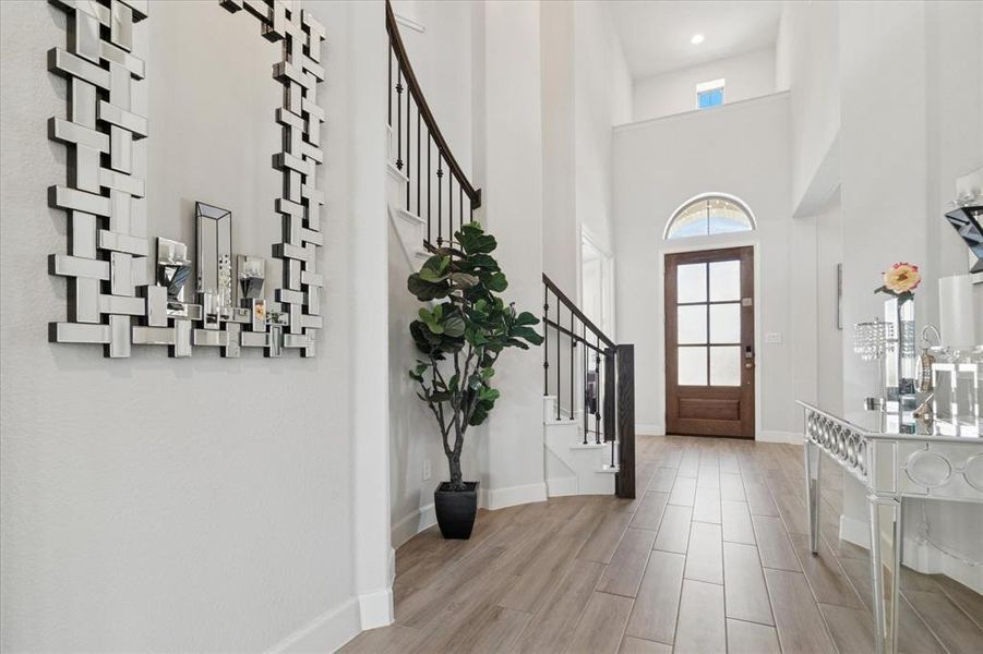 Furnished interior view inside a new home in , Little Elm (Image 5).