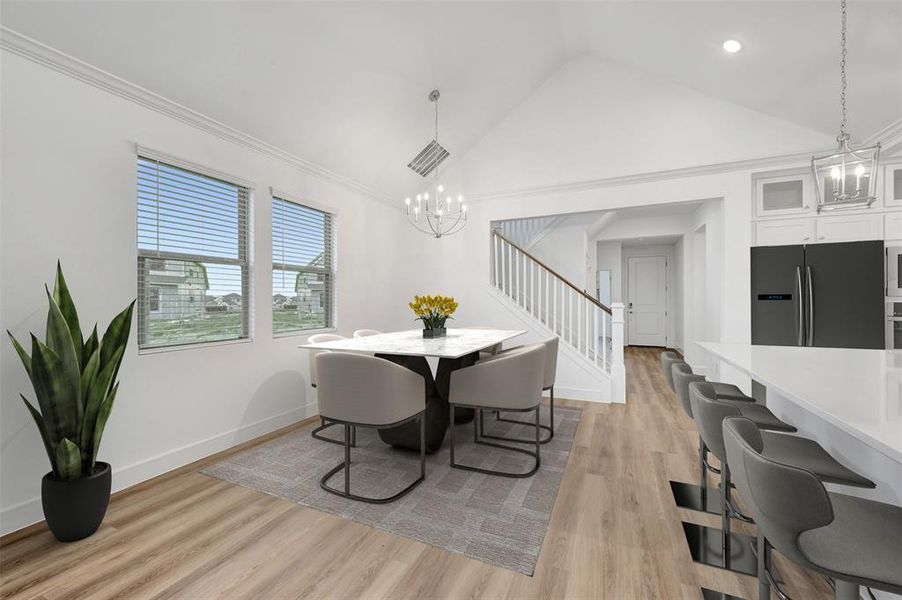 Furnished interior view inside a new home in Creekshaw, Royse City (Image 19).
