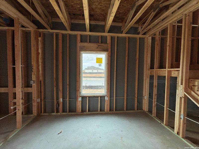 In-progress construction of a new home in , Schertz, TX (Image 15).