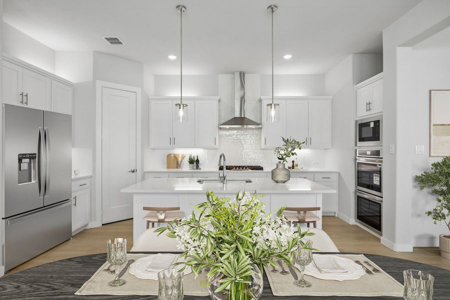 Kitchen in the Picasso II home plan by Trophy Signature Homes – REPRESENTATIVE PHOTO Kitchen in the Picasso II home plan by Trophy Signature Homes – REPRESENTATIVE PHOTO
