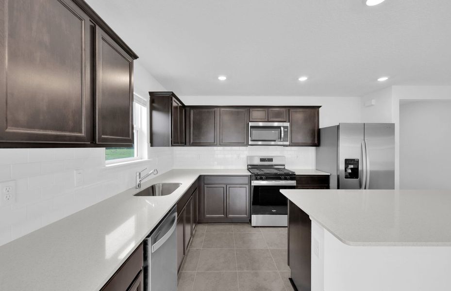 Furnished interior view inside a new home in Wells Landing, Jacksonville (Image 8).