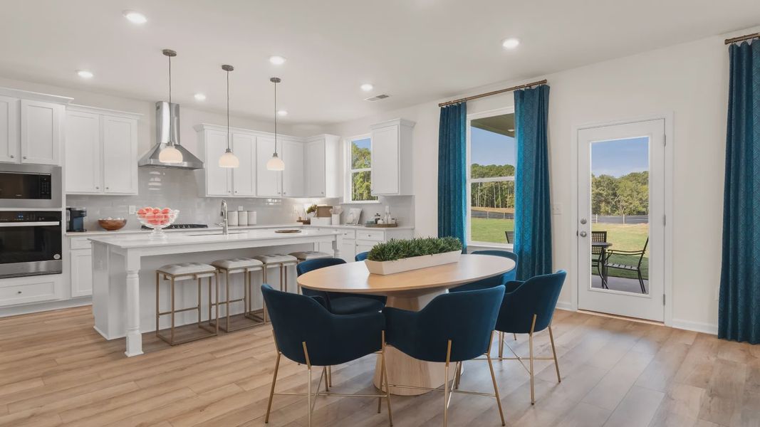 Furnished interior view inside a new home in Hamilton Lakes, Lawrenceville (Image 14).